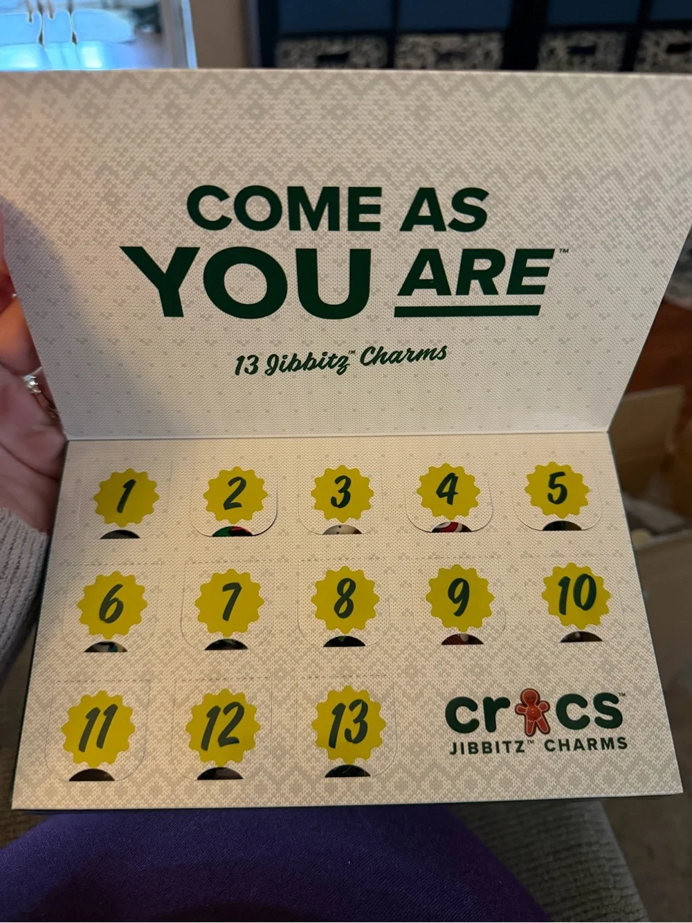 CROCS festive jibbitz